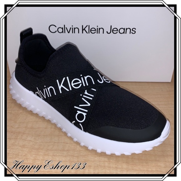 Calvin Klein Shoes - Calvin Klein Jeans Women’s Slip On Logo Sneaker